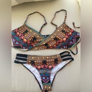 Women’s Bikini Boho/Geo Print